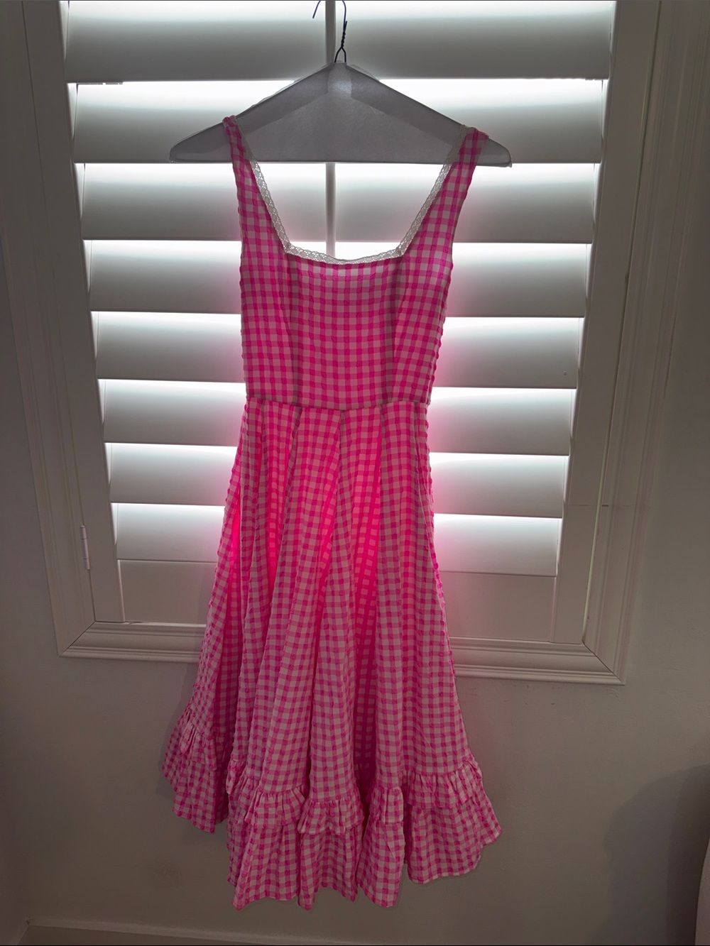 JessaKae Pink Gingham Sundress